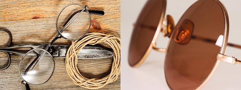 オバールメガネ、ラウンドメガネ