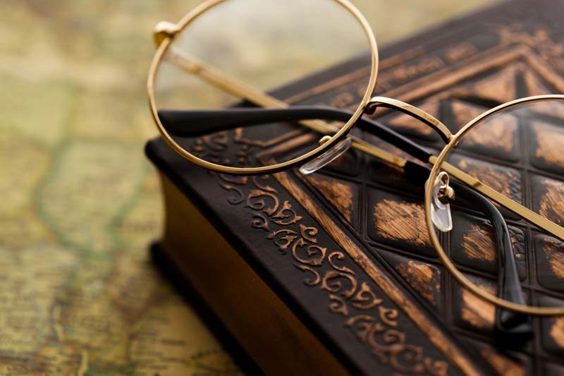 おしゃれなメガネ写真