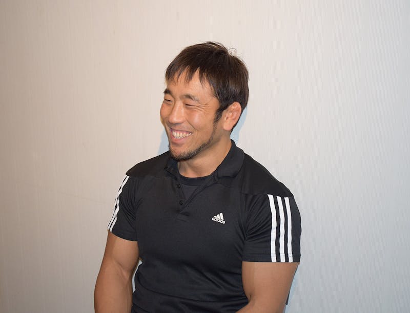 笑顔を振りまく諸橋さん