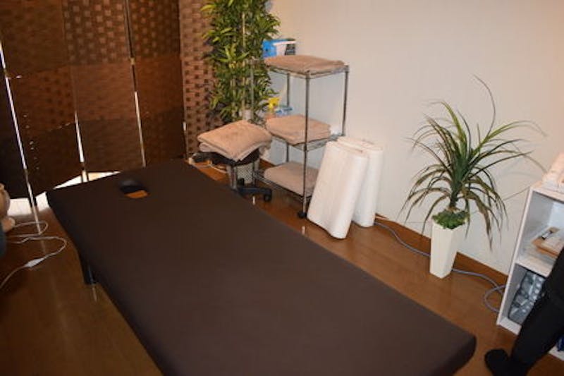 千葉県柏市にある整体「効きマックス」の店内の様子