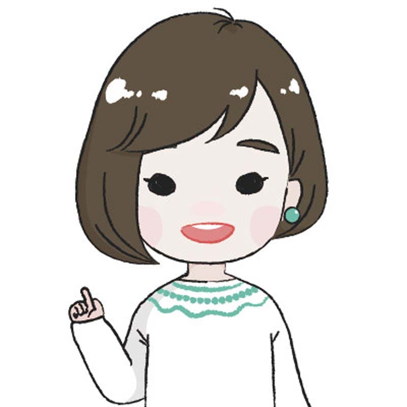 髪コト編集長ポンポンのイラスト画像