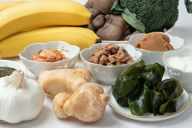 髪の毛に良い栄養を含む食品のイメージ画像