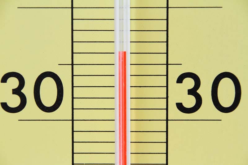 ぬるま湯（36℃）のイメージ画像