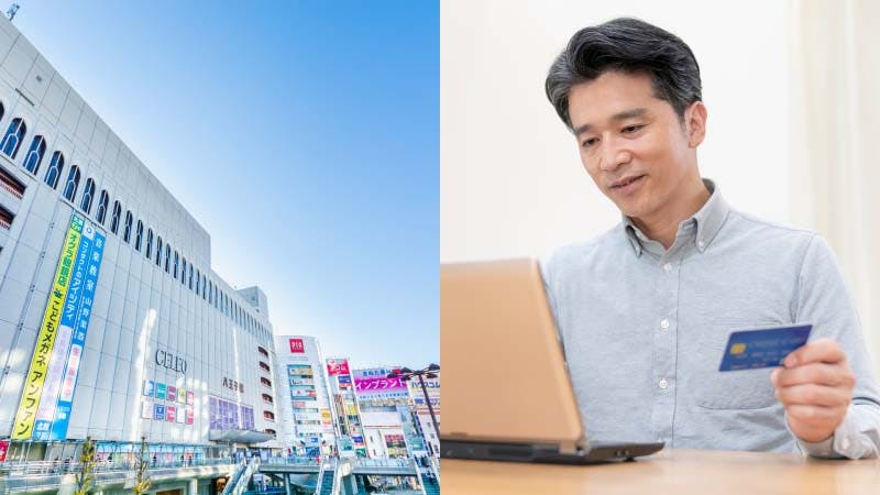 かつらを売っている実店舗やネット通販のイメージ画像