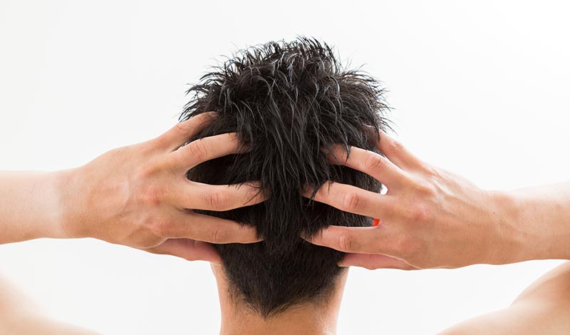 頭皮マッサージ