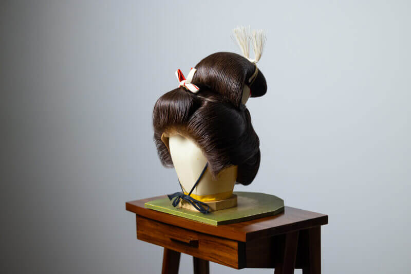 文金高島田のかつら