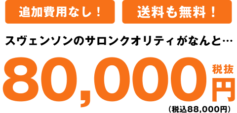 80,000円（税抜）（税込88,000円）⇒ 特別価格 40,000円（税抜）